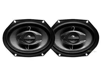 NEW (2)  6x8  Car Audio Speakers.Stereo Pair.Pillar.shallow Mount.3-way.6x8inch • $46