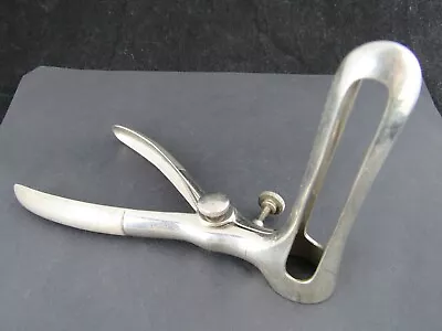 Vintage Gynecologist Bivalve Speculum Stainless German OB/GYN Gynecology 31 • $41.99