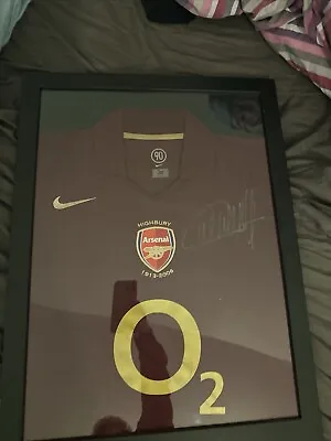 Thierry Henry Signed Shirt • £41