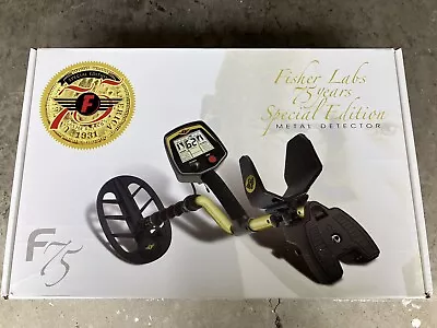 Fisher F75 Special Edition Metal Detector & 2 EXTRA COILS!!! • $300