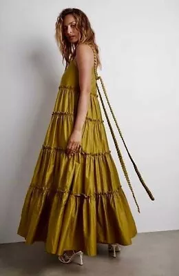As New! Gorgeous AJE “Casabianca”  Maxi Cotton  Dress -  Size 14 • $199.90