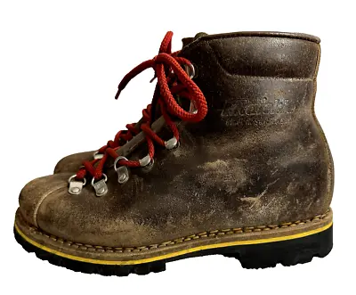 Raichle Hiking/Mountaineering Boots Mens 8 Made In Switzerland N 1931 76 • $85.99