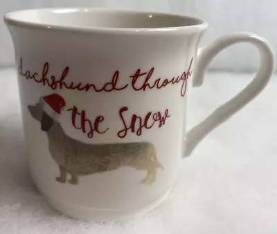 Christmas Dachshund Through The Snow `Mug From Homestore • £7.95