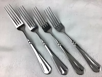 Mikasa French Countryside 18/10 Stainless (4) Dinner Forks 7 7/8” Glossy VGUC • $35