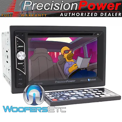 Precision Power Pv-620b 6.2  Cd Dvd Bluetooth Usb Aux 300w Amplifier Stereo New • $89.99