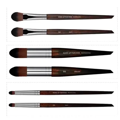 MUFE + Makeup Brush Set Kit Lot Powder Foundation Eyeshadow Highlighting Beauty • $32.51