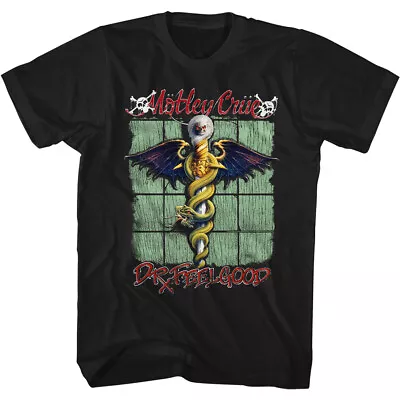 Motley Crue Dr Feelgood Album Cover 1989 Men's T Shirt Metal Band Music Merch • $25.50