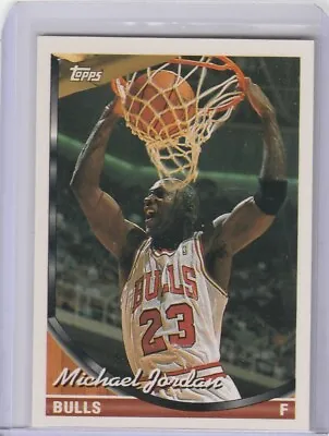 Michael Jordan 1993-94 Topps Slam Dunk NBA Card #23 Chicago Bulls Legend HOF #23 • $2.25