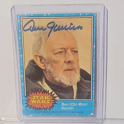 Alec Guinness Autographed Signed Star Wars Obi-Wan Kenobi COA • $189