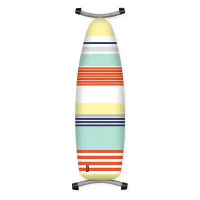 $37.46 • Buy Luxe Laundry Lincoln Stripe Ironing Board Cover Padded Thick Felt Cotton Fitt...