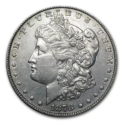 1878 Morgan Dollar 8 Tailfeathers XF • $160.42