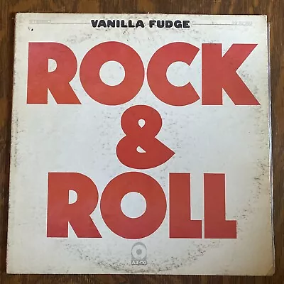 Vanilla Fudge Rock & Roll 33RPM 12  Vintage Vinyl LP 1969 Very Good • $5.98