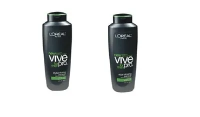 L'Oreal Vive Pro For Men Style Infusing Conditioner Fine & Normal Hair 8.5oz X 2 • $24.99