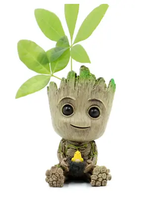 Baby Groot Flower Pot/ Desk Ornament From Guardians Of The Galaxy • £10.99
