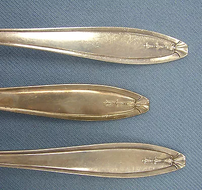 Hostess By Wallace 1855 R Wallace Silverplate 6 French Knives 6 Forks 1920 • $295