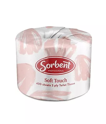 Sorbent Professional Soft Touch Toilet Paper 2 Ply 400 Sheets Carton 48 • $64.95