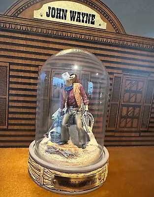 Franklin Mint - John Wayne - Hand Painted - Glass Dome - Limited Edition - Mint • $30