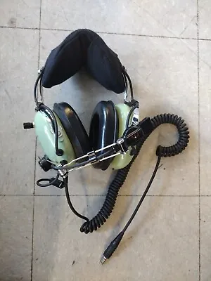 David Clark Model H10-76 Pilot Headset With Microphone Not Tested • $109.99