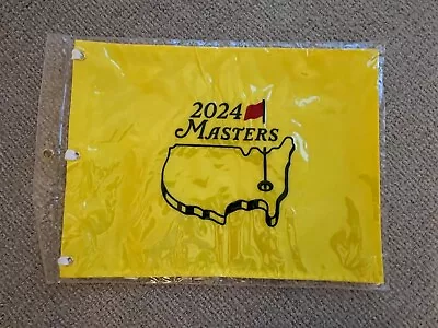 2024 Masters Golf Tournament Pin Flag Brand New Perfect For Autographs • $69.99