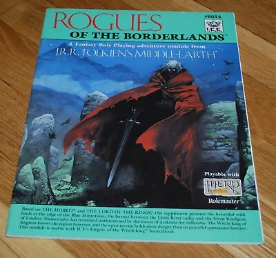 £95.84 • Buy MERP Rogues Of The Borderlands Rolemaster I.C.E. Middle-Earth