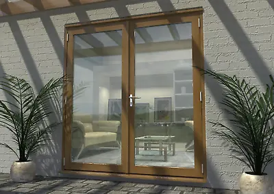 £629 • Buy Prefinished Oak Engineered External French And Bifold Doors Clearance Slashed £s
