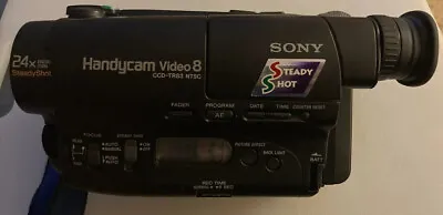 Sony CCD-TR83 Video8 Camcorder Player Video W/ Case 2 Batteries • $115