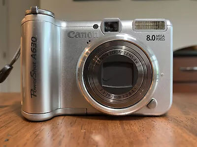 Canon PowerShot A630 8.0MP Digital Camera Excellent Condition • $55