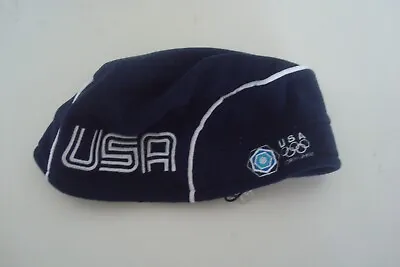 Olympic 2004 Roots    Deadstock Toboggan Knit Vintage Beanie Skull Hat Cap K4 • $11.70