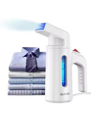 OLAYMEY Clothes Steamer Handheld Garment Steamer Upgrade Double Row  • £14.26