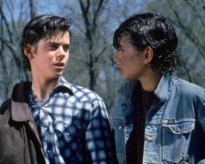 The Outsiders 1983 C.Thomas Howell & Ralph Macchio In Woods 8x10 Real Photo • $10.99