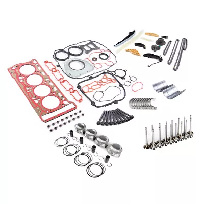 1.8T Gaskets Rebuilding & Piston Kit Fit For VW Golf  2014--2017 CPKA CPRA CXBA • $449.98