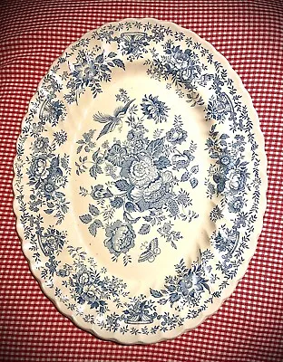 Myott Meakin Oriental Blue Platter • £10