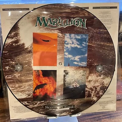 Marillion Seasons End Lp Picture Disc  Uk 1989 Emdpd-1011 • $29.99