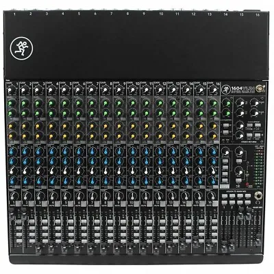 MACKIE 1604VLZ4 Dual 32-bit RMFX+ Rack-Mountable 16 Channel Recording Mixer • $1049.99