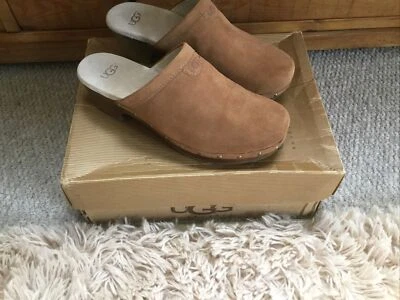 £45 • Buy Authentic Ugg Australia ‘EVIE’ Clogs/Mules - Brand New - Size 3
