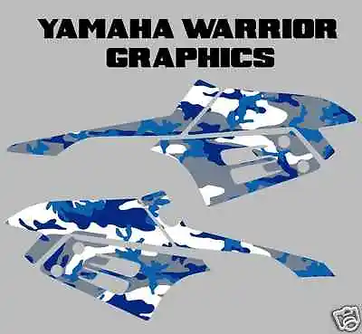 Yamaha Warrior 350 Camo Gas Tank Graphics Decals Sticker Plastics Camouflage • $19.99