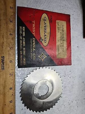 CLEVELAND Side Milling Cutter Slitting Saw 4 X 3/64×1” Bore Machinist Tooling • $13