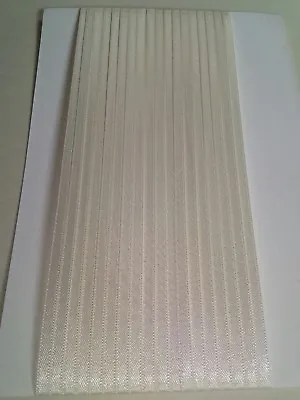 5M 3mm Thin Ivory Cream Satin Ribbon Card Making Scrapbooking Home Decor Craft • £2.75