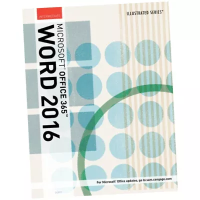 Illustrated Microsoft (R) Office 365 & Word 2016 - Carol Cram (Paperback) - I... • £50.49