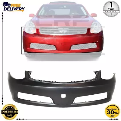 Front Bumper Cover For 2005-2006 Infiniti G35 Sedan Primed • $338.99