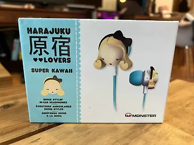 Brand New SEALED Monster Harajuku Lovers Super Kawaii In-Ear Headphones • $19.99