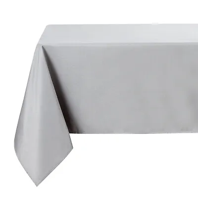 Kate Aurora All Purpose Spill Proof Fabric Tablecloth - Assorted Colors & Sizes • $18.99