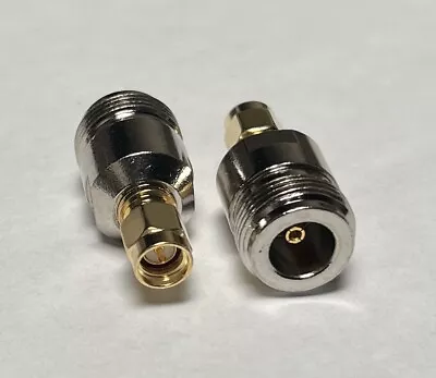 N Type Female Jack To SMA Male Plug Straight 1 PIECE RF Coaxial Adapter USA • $7.99