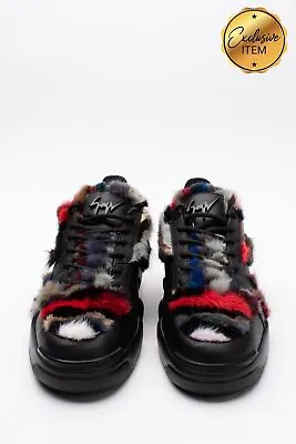 $26.84 • Buy RRP€750 GIUSEPPE ZANOTTI Talon Leather Sneakers US12 UK11 EU45 Made In Italy