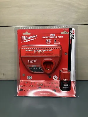 Milwaukee M12 12-Volt XC 4.0 Ah Battery And Charger Combo Kit 48-59-2440 • $40