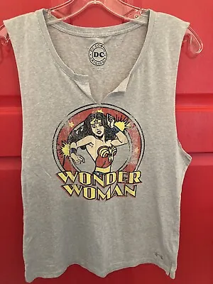 Women’s Dc Comics Under Armor Wonder Woman Muscle Tee Size Small • $15