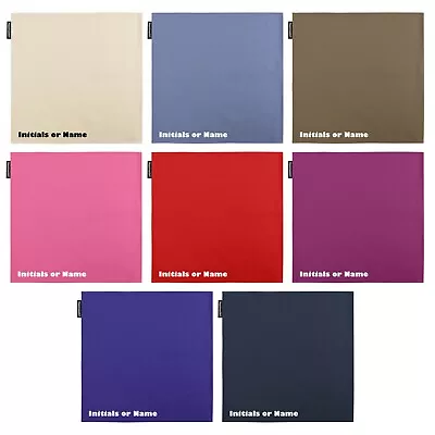 £6.95 • Buy Personalised Napkins With Your Text Cotton Premium Washable (40cm X 40cm)