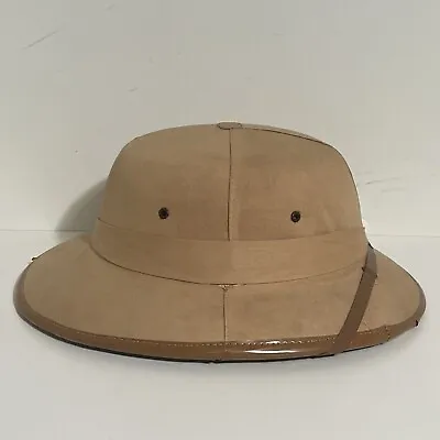 Vintage Safari Military Hat Army Jungle Khaki WWI WWII United Helmet Mfg. Co. • $85