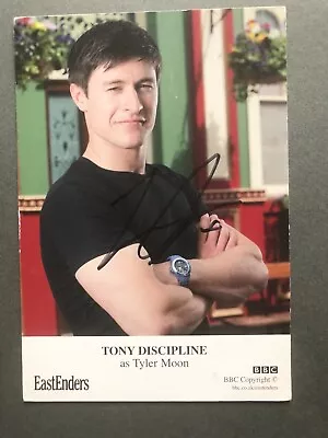 Tony Discipline Autograph Signed Photograph / Tyler Moon EastEnders TV Star • £6