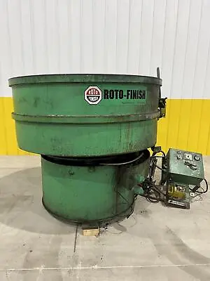 12 Cu Ft Hammond Roto-finish Model #st-12 Rotary Bowl Vibratory Parts Deburring  • $8950